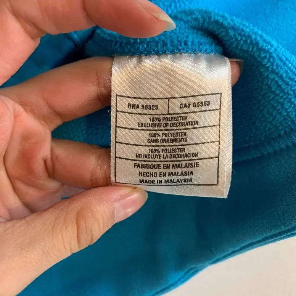 Nike Vest Womens XL Peacock Therma Fit Fleece Lined Full Zip Pocket Hidden Hood